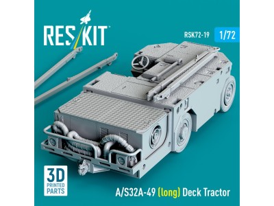A/S32A-49 (long) Deck Tractor (3D Printed model kit) 