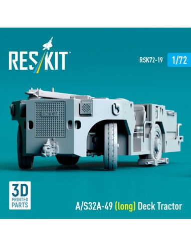 A/S32A-49 (long) Deck Tractor (3D Printed model kit) 