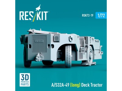 A/S32A-49 (long) Deck Tractor (3D Printed model kit) 