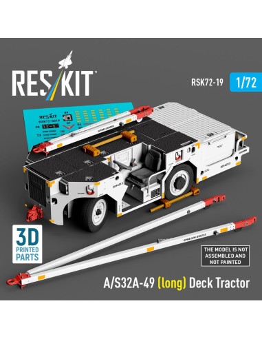 A/S32A-49 (long) Deck Tractor (3D Printed model kit) 