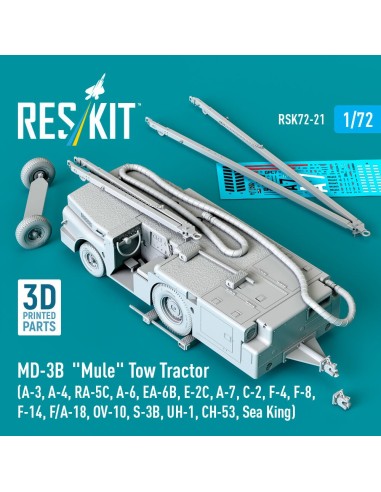MD-3B Mule Tow Tractor (A-3, A-4, RA-5C, A-6, EA-6B, E-2C, A-7, C-2, F-4, F-8, F-14, F/A-18, OV-10, S-3B, UH-1, CH-53, Sea King)