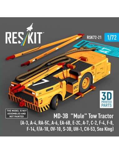 MD-3B Mule Tow Tractor (A-3, A-4, RA-5C, A-6, EA-6B, E-2C, A-7, C-2, F-4, F-8, F-14, F/A-18, OV-10, S-3B, UH-1, CH-53, Sea King)