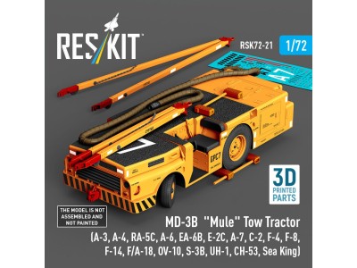 MD-3B Mule Tow Tractor (A-3, A-4, RA-5C, A-6, EA-6B, E-2C, A-7, C-2, F-4, F-8, F-14, F/A-18, OV-10, S-3B, UH-1, CH-53, Sea King)
