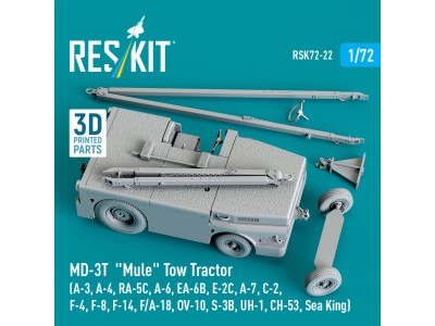 MD-3T Mule Tow Tractor (A-3, A-4, RA-5C, A-6, EA-6B, E-2C, A-7, C-2, F-4, F-8, F-14, F/A-18, OV-10, S-3B, UH-1, CH-53, Sea King)