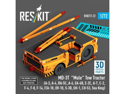 MD-3T Mule Tow Tractor (A-3, A-4, RA-5C, A-6, EA-6B, E-2C, A-7, C-2, F-4, F-8, F-14, F/A-18, OV-10, S-3B, UH-1, CH-53, Sea King)