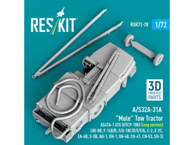 A/S32A-31A Mule Tow Tractor AS47A-1 GTE (GTCP-100) (long version) (AV-8B, F-14B/D, F/A-18C/D/E/F/G, C-2, E-2?, EA-6B, S-3B, AH-1