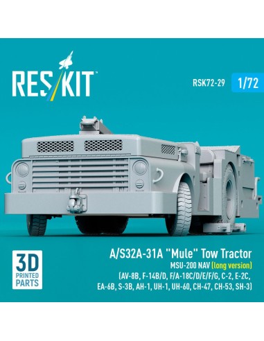A/S32A-31A Mule Tow Tractor MSU-200 NAV (long version) (AV-8B, F-14B/D, F/A-18C/D/E/F/G, C-2, E-2?, EA-6B, S-3B, AH-1, UH-1, UH-