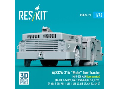 A/S32A-31A Mule Tow Tractor MSU-200 NAV (long version) (AV-8B, F-14B/D, F/A-18C/D/E/F/G, C-2, E-2?, EA-6B, S-3B, AH-1, UH-1, UH-