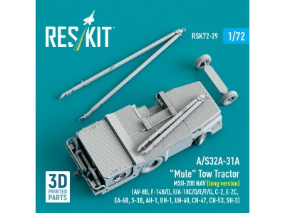 A/S32A-31A Mule Tow Tractor MSU-200 NAV (long version) (AV-8B, F-14B/D, F/A-18C/D/E/F/G, C-2, E-2?, EA-6B, S-3B, AH-1, UH-1, UH-