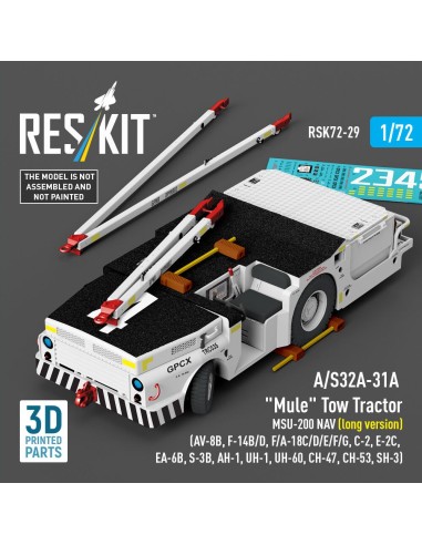 A/S32A-31A Mule Tow Tractor MSU-200 NAV (long version) (AV-8B, F-14B/D, F/A-18C/D/E/F/G, C-2, E-2?, EA-6B, S-3B, AH-1, UH-1, UH-
