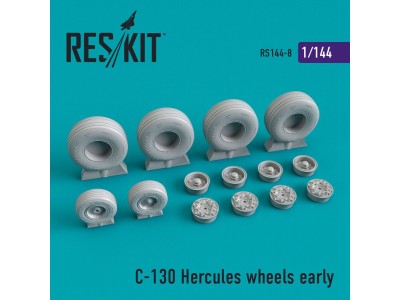 C-130 Hercules wheels set early version 