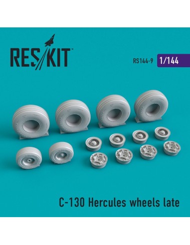 C-130 Hercules wheels set late version 