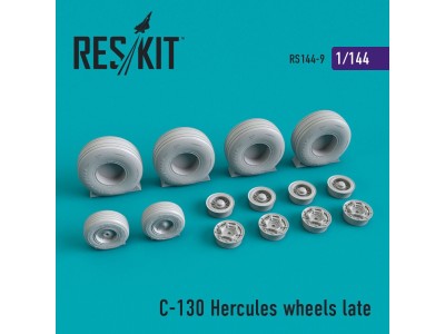 C-130 Hercules wheels set late version 