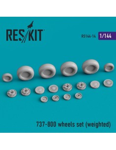 737-800 wheels set (weighted) 