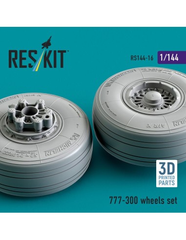 777-300 wheels set (3D printed) 