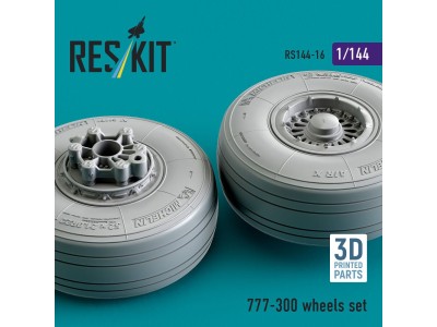 777-300 wheels set (3D printed) 
