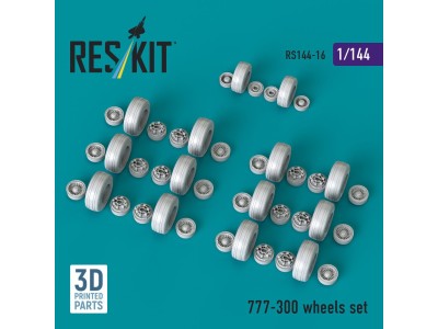 777-300 wheels set (3D printed) 