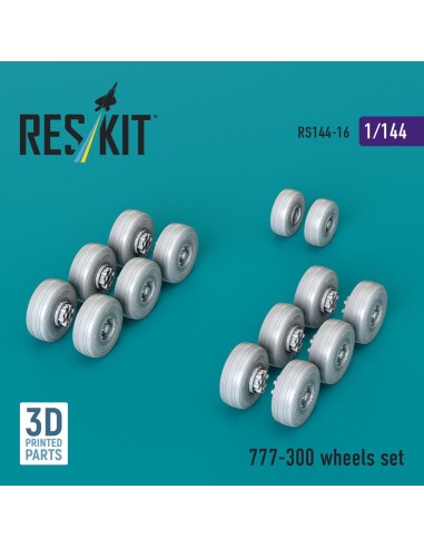 777-300 wheels set (3D printed) 