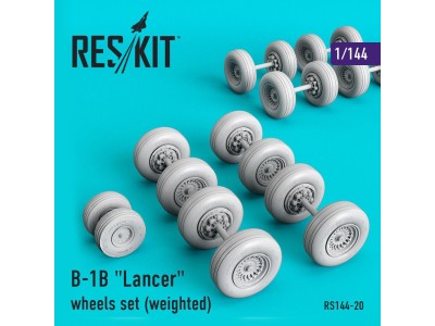 B-1B Lancer wheels set (weighted) 