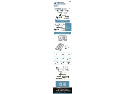 NATO Individual Weapon Set A(A kit incl.2 pcs of each weapon 