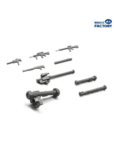 NATO Individual Weapon Set A(A kit incl.2 pcs of each weapon 
