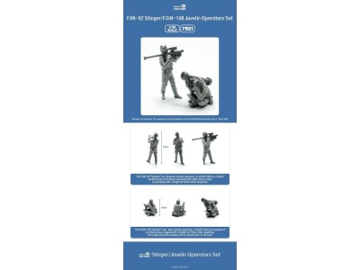 Stinger/Javelin Operators Set (Resin) 