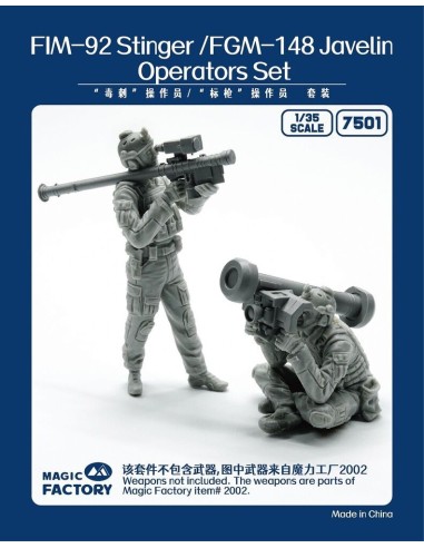 Stinger/Javelin Operators Set (Resin) 
