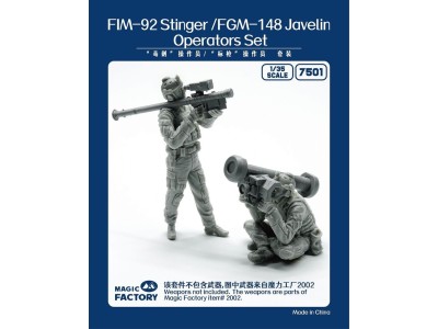 Stinger/Javelin Operators Set (Resin) 