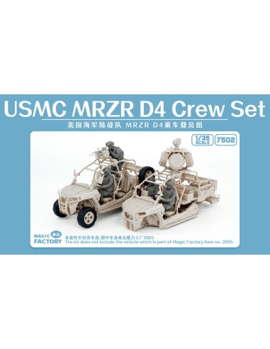 1/35 USMC MRZR D4 Crew Set (Resin) 