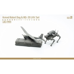 1/35 Armed Robot Dog & RQ-20 UAV Set 