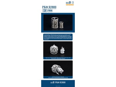 1/48 P&W R2800 Engine Separate Display Version Set 1 