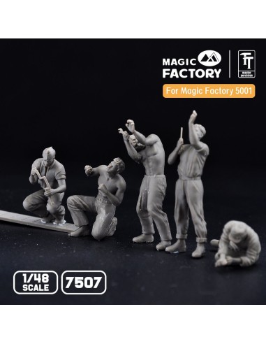 1/48 Ground Service Crew Set 
