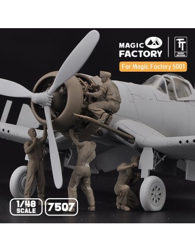 1/48 Ground Service Crew Set 
