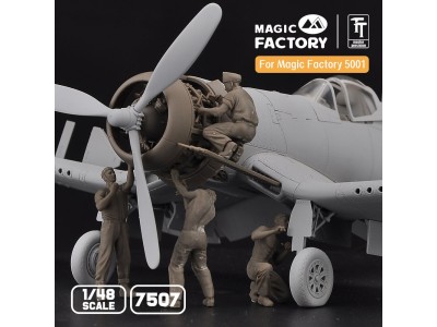 1/48 Ground Service Crew Set 