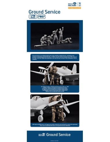 1/48 Ground Service Crew Set 