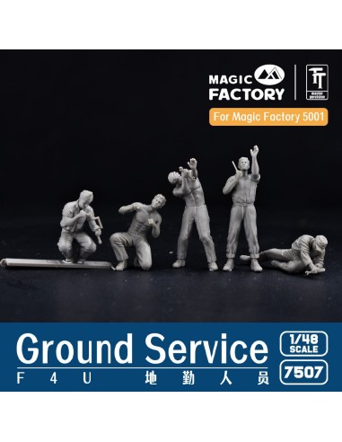 1/48 Ground Service Crew Set 