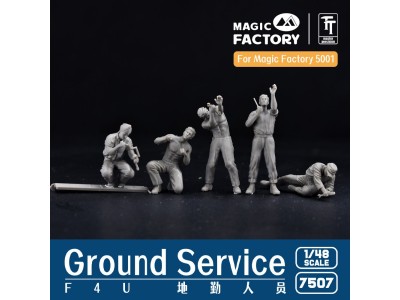 1/48 Ground Service Crew Set 