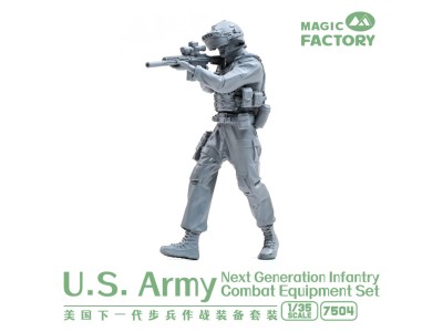 U.S.Army Next Generation Infantry Combat Equipment Resin Set 