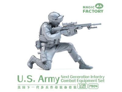U.S.Army Next Generation Infantry Combat Equipment Resin Set 