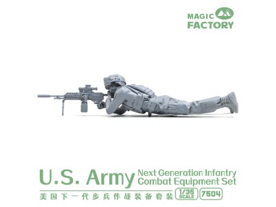 U.S.Army Next Generation Infantry Combat Equipment Resin Set 