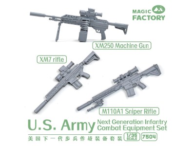 U.S.Army Next Generation Infantry Combat Equipment Resin Set 