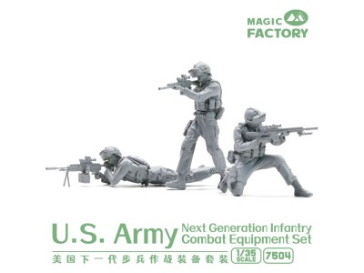 U.S.Army Next Generation Infantry Combat Equipment Resin Set 