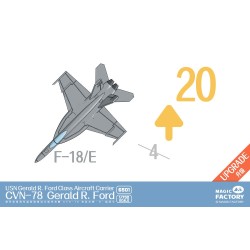 U.S. Navy  Gerald R. Ford-class Aircraft Carrier- USS Gerald R. Ford CVN-78 (Upgraded Version)  2