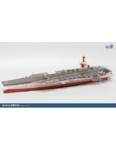 Clear Painted Colorful U.S. Navy  Gerald R. Ford-class aircraft carrier- USS Gerald R. Ford CVN-78 
