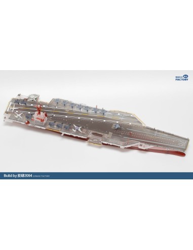 Clear Painted Colorful U.S. Navy  Gerald R. Ford-class aircraft carrier- USS Gerald R. Ford CVN-78 