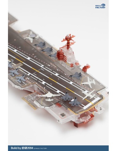 Clear Painted Colorful U.S. Navy  Gerald R. Ford-class aircraft carrier- USS Gerald R. Ford CVN-78 