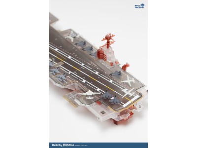 Clear Painted Colorful U.S. Navy  Gerald R. Ford-class aircraft carrier- USS Gerald R. Ford CVN-78 