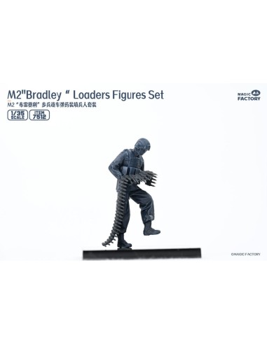 M2 Bradley Loaders Figures Set (incl. 3 figures, 1 set radio and part of interiors) 