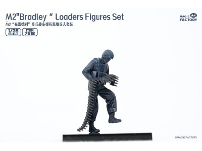 M2 Bradley Loaders Figures Set (incl. 3 figures, 1 set radio and part of interiors) 