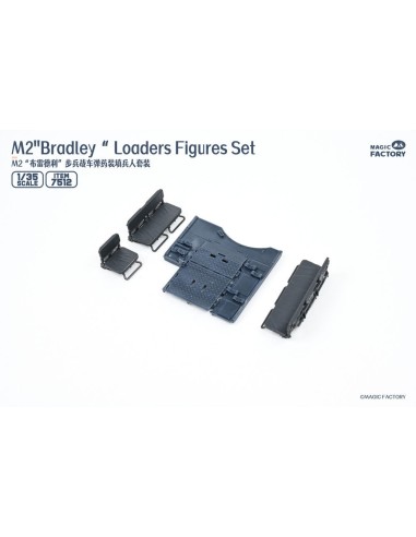 M2 Bradley Loaders Figures Set (incl. 3 figures, 1 set radio and part of interiors) 